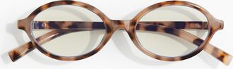 H&M Brille mit Blaulichtfilter - Beige