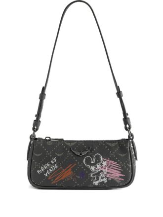 Zadig&Voltaire Z monogram graphic shoulder tag - Grey