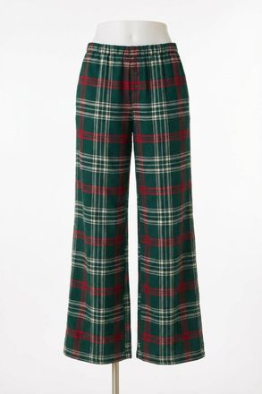 Z Supply Plaid Lounge Pant In Mistletoe
