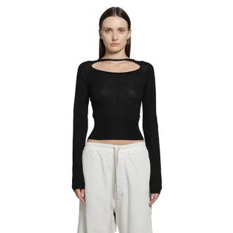 Rick Owens Tower Slashed Pull