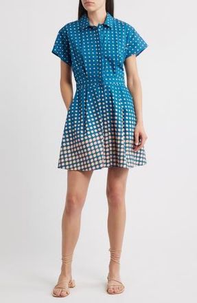 Cleobella Nicoletta Mini Shirtdress in Matera Print at Nordstrom Rack, Size X-Small