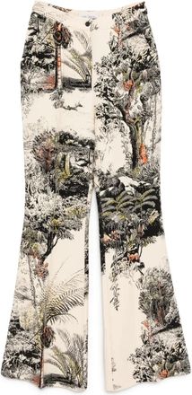 Isabel Sanchis Pantaloni con stampa - Toni neutri