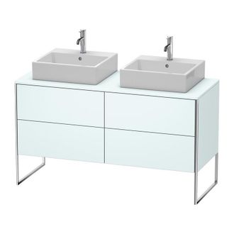 Duravit Mueble Bajo Lavabo Xsquare 778x1400x548mm F 2 Lavabos Azul Claro Mate
