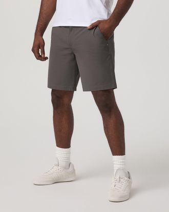 Vuori Clothing Meta Shorts 8 | Warm Grey | 28