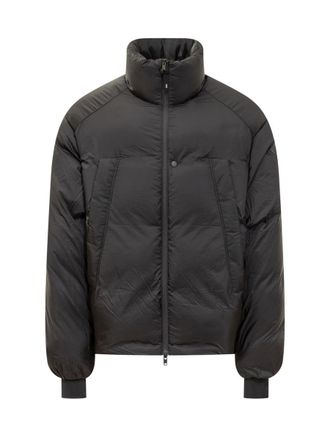 Yohji Yamamoto Black Oversized Zippered Down Jacket Y-3