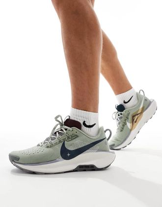 Nike ReactX Pegasus Trail 5 - Sneakers verde chiaro