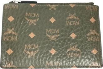 MCM Tweedehands leren portemonnees - Dames - Vintage Accessoires - Bruin - ONE Size - Vintage