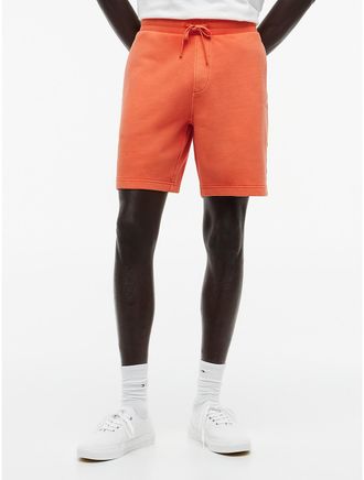 Tommy Hilfiger Mens Essential Terry Sweatshort - Orange - XXXL