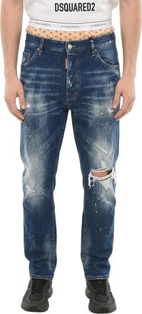 Dsquared2 Navy Blue Regular Jeans
