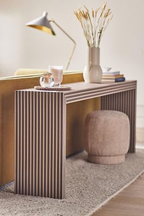 Anthropologie Hale Canvas Console Table