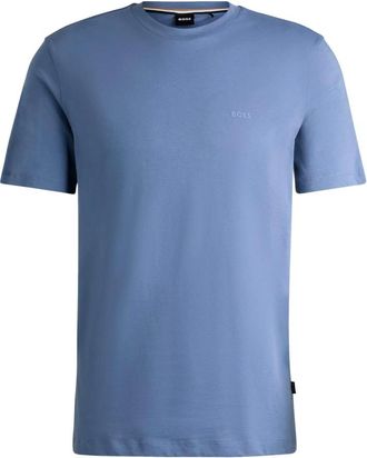 HUGO BOSS Hombre, Camisetas, Azul, Talla: L