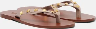 Valentino Garavani Rockstud leather thong sandals
