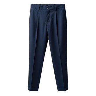 Daniele Alessandrini Broeken, Heren, Blauw, 2Xl, Pantalaccio Broeken