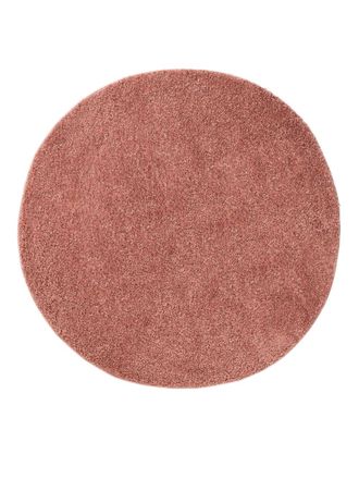 benuta Alfombra pelo largo rosa d 160 redondo