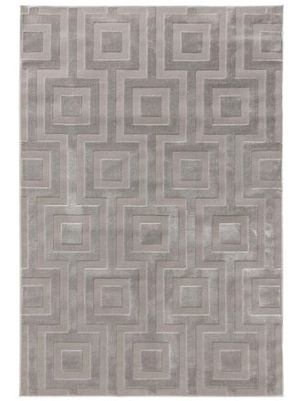 benuta Alfombra gris 140x200