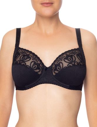 Felina Womens 205294 Serenada Underwired Bra - Black Polyamide - Size 34F