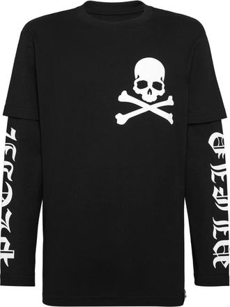 Philipp Plein Heren, Tops, Zwart, Maat: 3XL Katoen