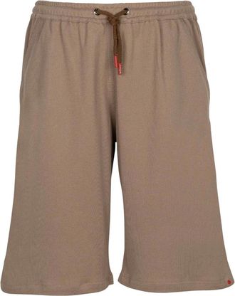 Kiton Katoenen Korte Broek - Heren - Korte Broeken - Beige - L - Katoen - Korte Broeken