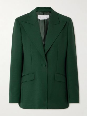 Gabriela Hearst Blazer In Lana Leiva - Verde