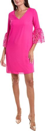 Joseph Ribkoff Lace Bell-Sleeve Shift Dress