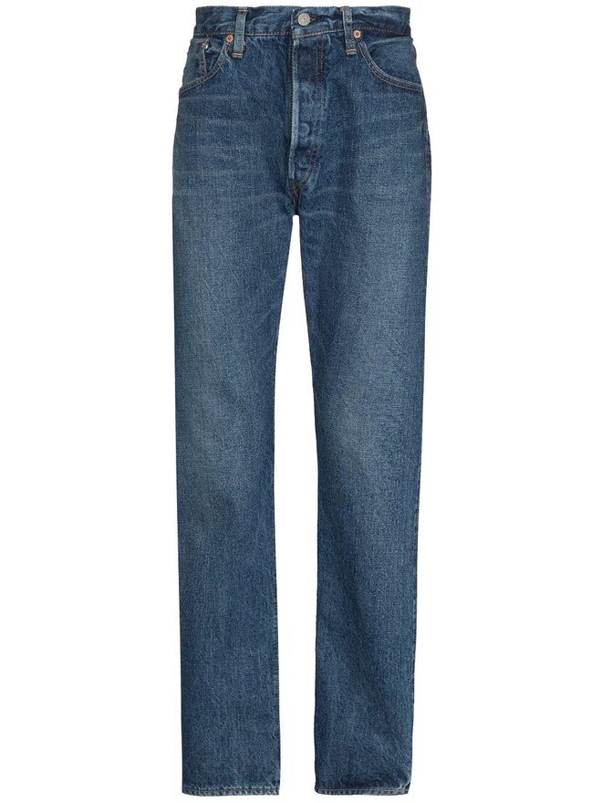 105 straight-leg jeans - Blue
