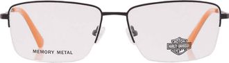 Harley-Davidson Demo Rectangular Mens Eyeglasses HD0949 002 56