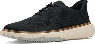 Cole Haan Grand Phaze Stitchlite Quick-on Mens Shoes Black/Natural : 10.5 D - Medium, Textile