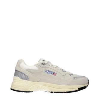 Autry Hyperway Sneakers Damen Wildleder Beige/Sand