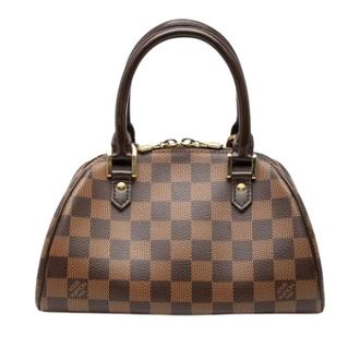 Louis Vuitton Pre-owned Mini Ribera - Dames - Pre-owned - Bruin - Maat: ONE Size Leer