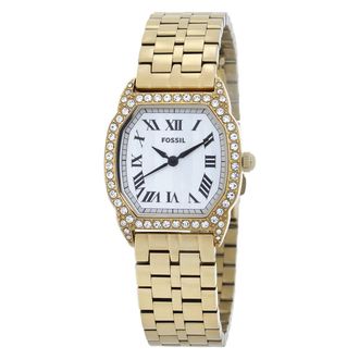 Fossil Harlow Quartz Crystal Silver Dial Ladies Watch ES5489