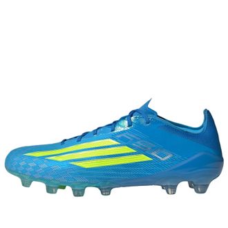 adidas F50 ELITE HG/AG Lucid Ray Blue Team Solar Yellow 2 Lucid Aquamarine JR6465