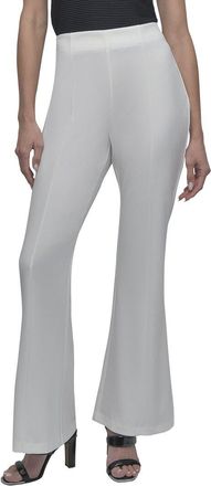 DKNY Dkny Scuba Wide Leg Front Seam Pant