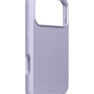 Puro Funda De Silicona L&iacute;quida Pure Icon Mag Pro Para Iphone 17 Pro, Compatible Con Magsafe, Con Protecci&oacute;n Para La C&aacute;mara Y Botones De Aluminio - Rosa