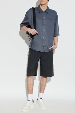 AllSaints Jackson Denim Shorts, Mens, Black