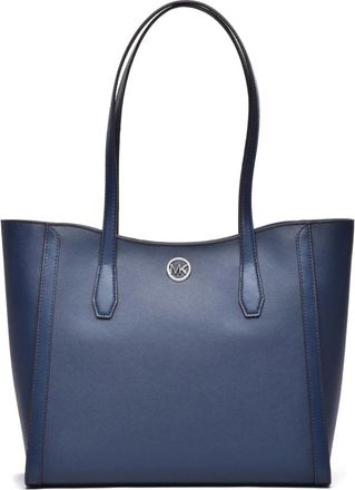 Michael Kors Tas - Dames - Shoppers - Blauw - ONE Size - Leer - Tassen