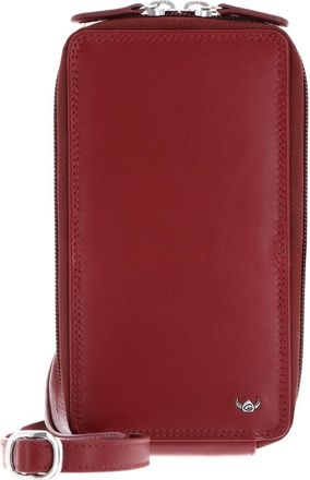 Golden Head Leather phone pouch Polo RFID Protect Handy-RV-Umh&auml;ngetasche 4046 Rot dark red