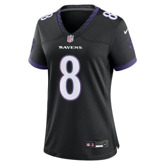 Nike Lamar Jackson Baltimore Ravens Nike Womens NFL Game Jersey in Black | 67NW0FDJ8GF-CZ5