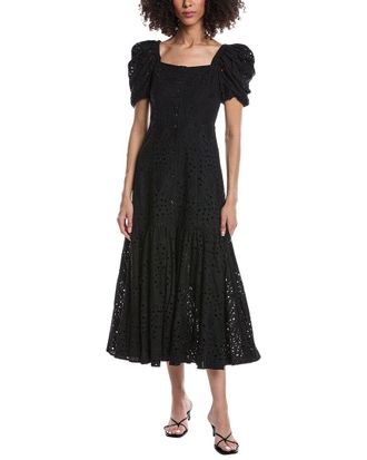 Tyler B&ouml;e Tyler B&ouml;e Cleo Eyelet Midi Dress