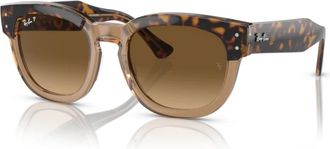 Ray-Ban Mega Hawkeye Zonnebril - unisex - Zonnebrillen - Bruin - ONE Size - Accessoires