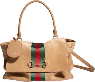 Gucci (WMNS) Gucci Paparazzo Medium Top Handle Bag Sand 875018-AAGIR-9560