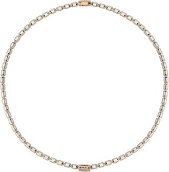 Officina Bernardi 18kt yellow and white gold Lumen diamond necklace - men - Diamond/18kt White Gold/18kt Yellow Gold - 51