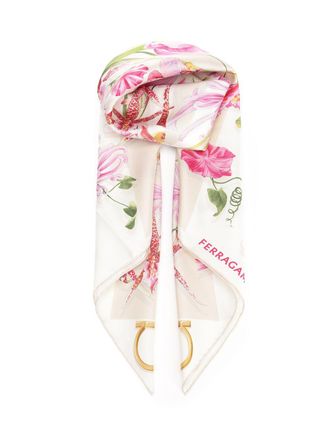 Ferragamo Gaia Scarves And Foulards Multicolor-Donna