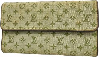 Louis Vuitton Tst Khaki Long Wallet (Tri-Fold) (Pre-Owned)