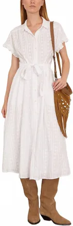 Xirena Naya Midi Dress In White