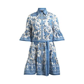 Etro Etro, Shirt Dresses, female, Multicolor, Size: 2XS Mini Shirt Dress with Belt