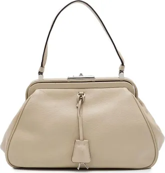 Prada Pre-owned Prada Goatskin Madras Cerniera Frame Handbag Ladies B8FHBFZ0QB54ZDAK