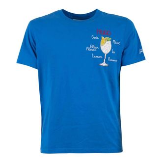 MC2 Saint Barth Heren, Tops, Blauw, Maat: 2XL Katoen