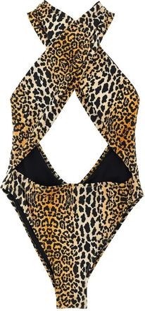 Reina Olga Badmode, Dames, Veelkleurig, S, Italian Stallion One-Piece Badpak