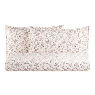Biancoperla ROSITA Double Duvet Cover Set, Pink