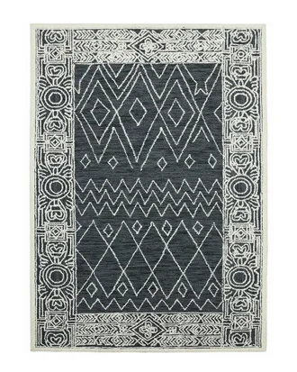AR Carpets & Rugs Amer Rugs Belmont Gene Transitional Hand-Hooked Wool Rug